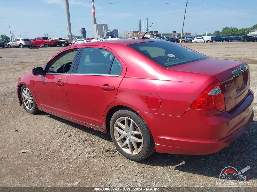 3FAHP0JGXBR188822 2011 FORD FUSION photo no. 3