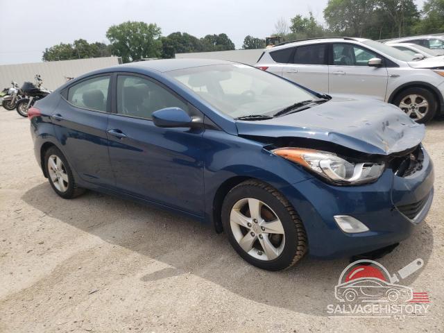 KMHDH4AE6DU955455 2013 HYUNDAI ELANTRA photo no. 4