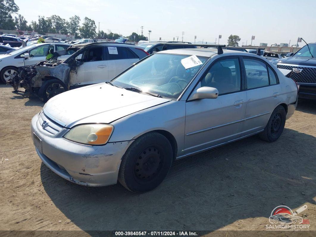 2HGES26783H557319 2003 HONDA CIVIC photo no. 2