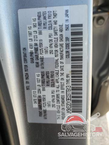 JM3KE2DY3E0377913 2014 MAZDA CX-5 photo no. 13