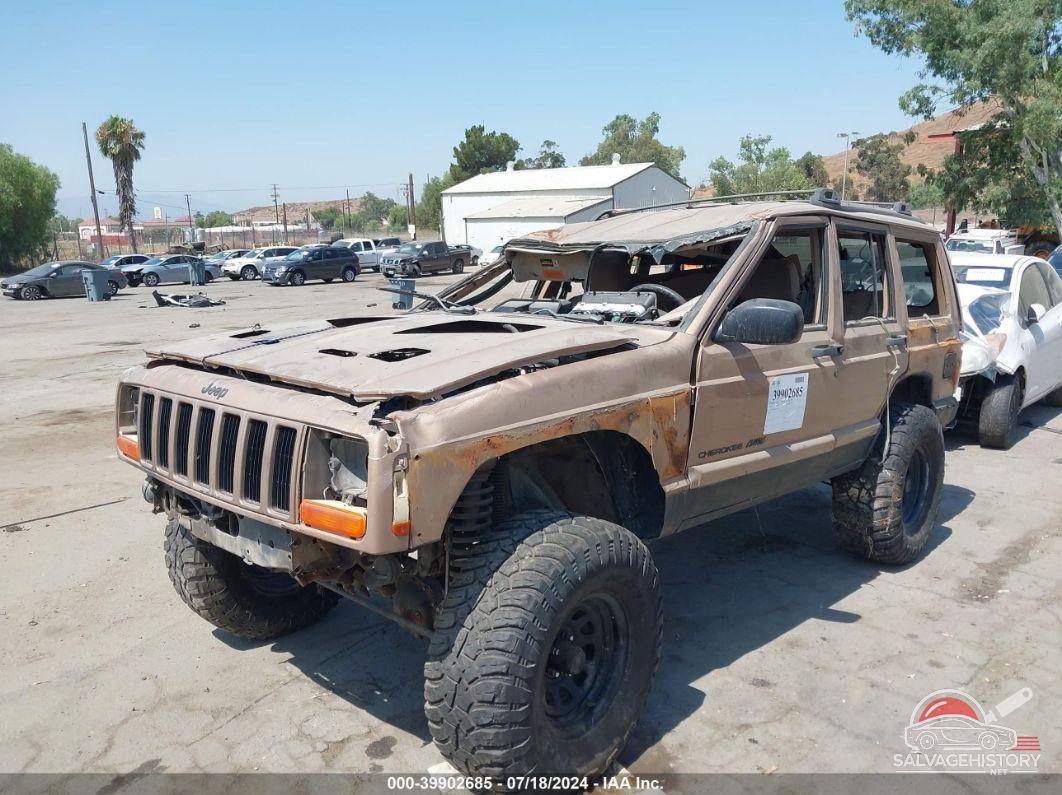 1J4FF68S4XL506810 1999 JEEP CHEROKEE photo no. 2