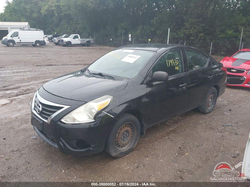 3N1CN7AP5FL861174 2015 NISSAN VERSA photo no. 2