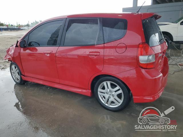 JHMGD38638S000425 2008 HONDA FIT photo no. 2