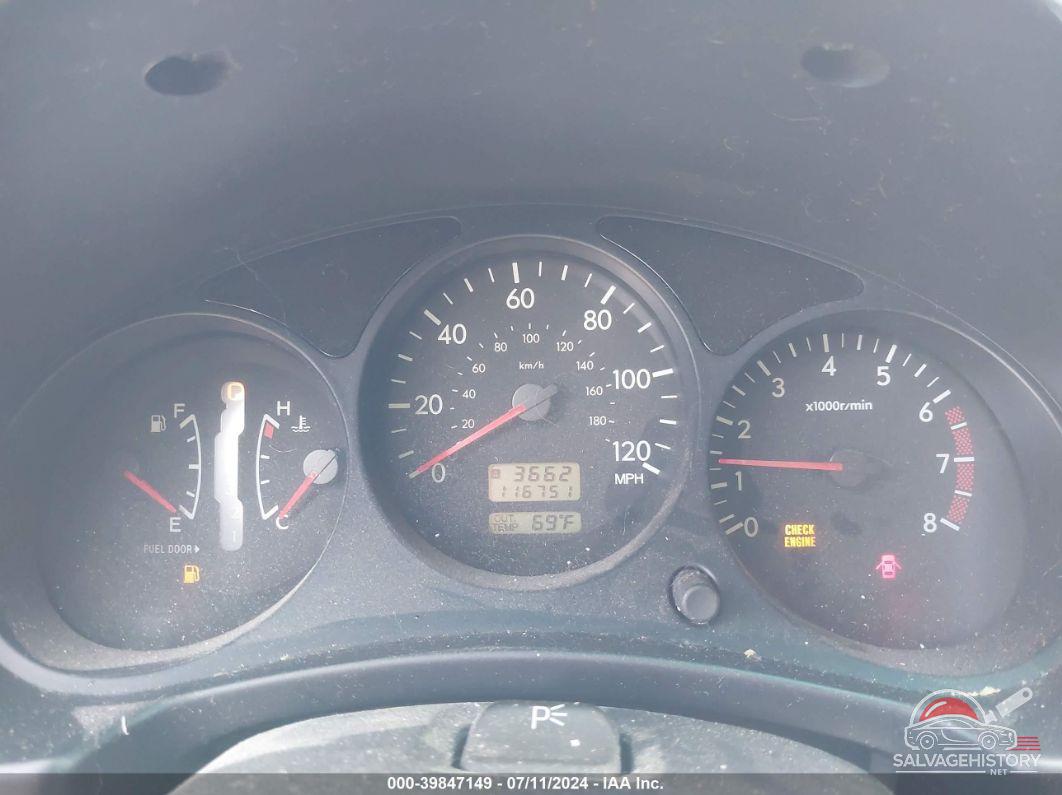 JF1SG63674H745705 2004 SUBARU FORESTER photo no. 7