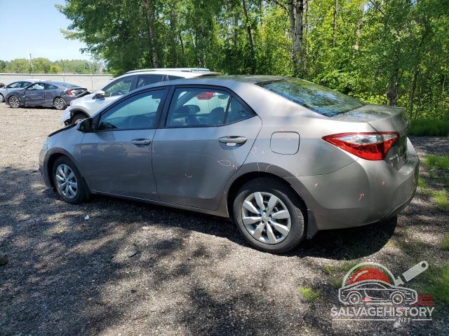 2T1BURHE3FC398207 2015 TOYOTA COROLLA photo no. 2