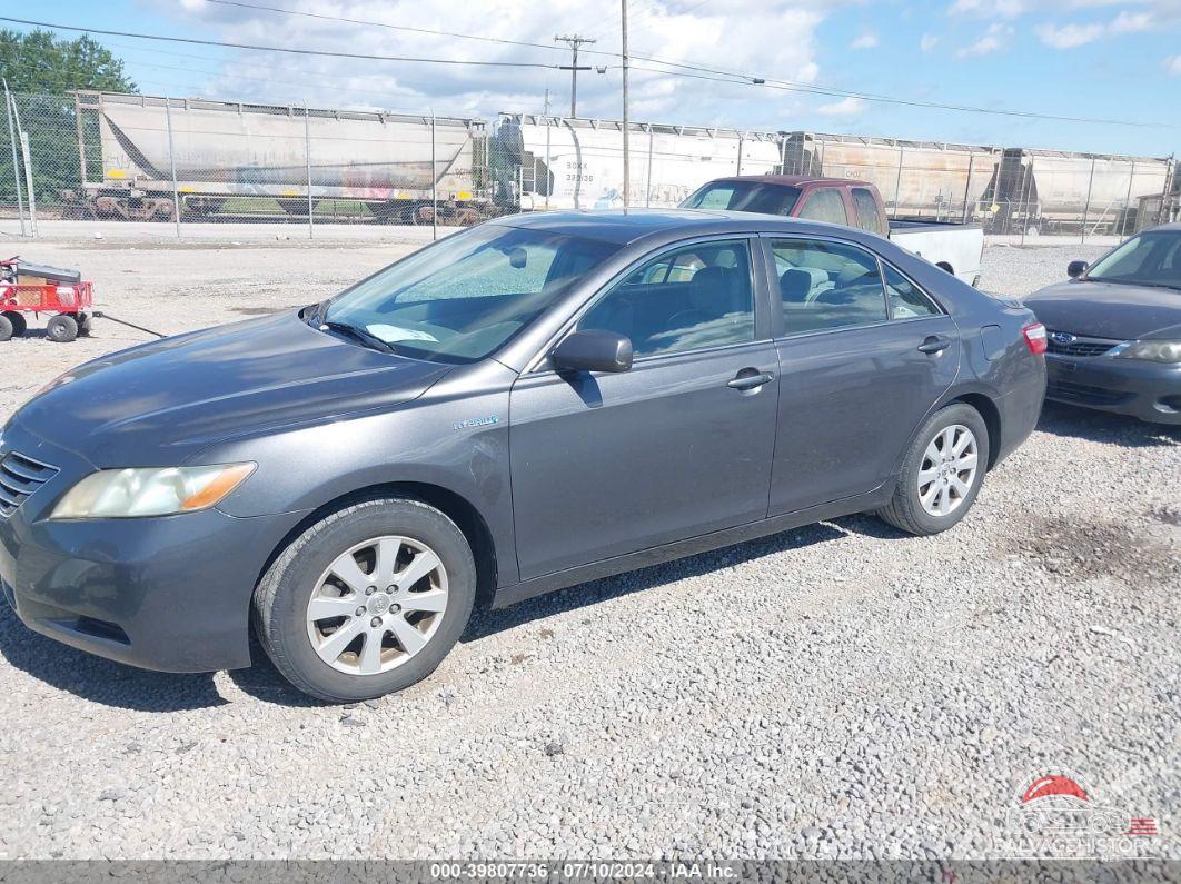 4T1BB46K88U052737 2008 TOYOTA CAMRY HYBRID photo no. 2