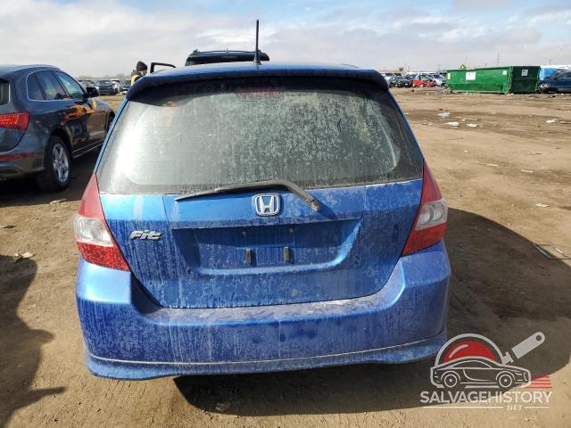 JHMGD37608S017930 2008 HONDA FIT photo no. 6