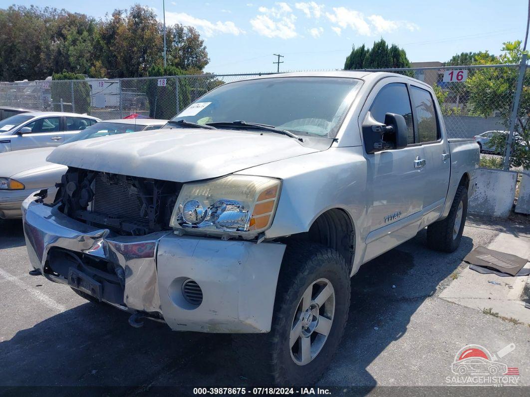 1N6AA07A76N516753 2006 NISSAN TITAN photo no. 2