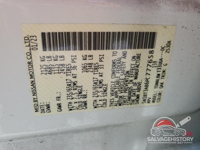 5N1BT3AB6PC777658 2023 NISSAN ROGUE photo no. 14