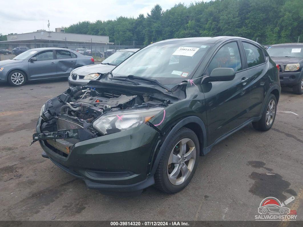 3CZRU6H38GM722251 2016 HONDA HR-V photo no. 2