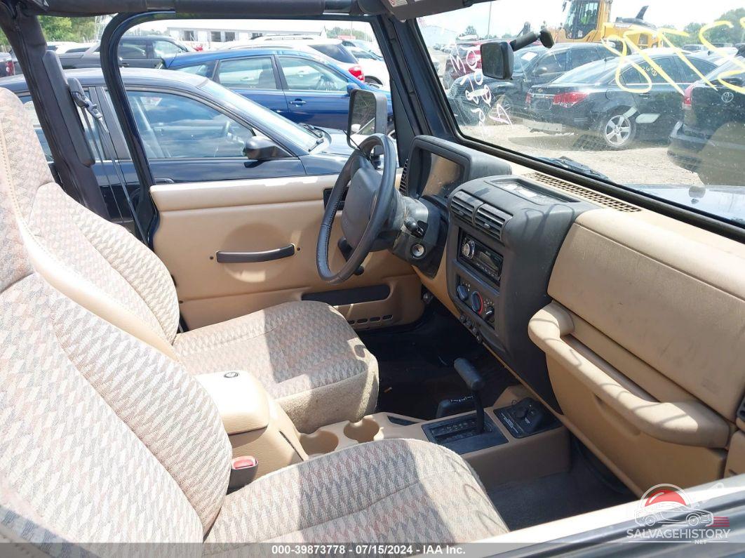 1J4FA49S0YP791081 2000 JEEP WRANGLER / TJ photo no. 5