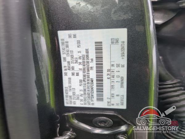 1FTEW1E50KFC53401 2019 FORD F-150 photo no. 5