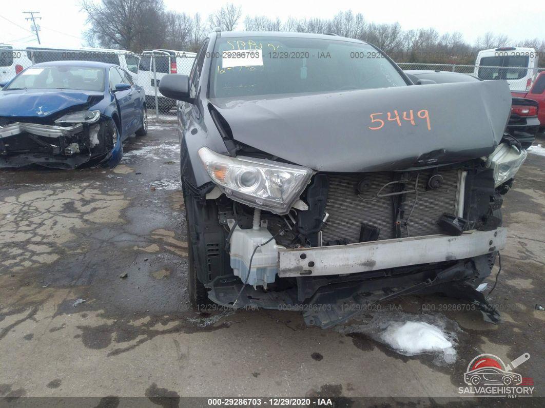 5TDBK3EH0DS245449 2013 TOYOTA HIGHLANDER photo no. 6