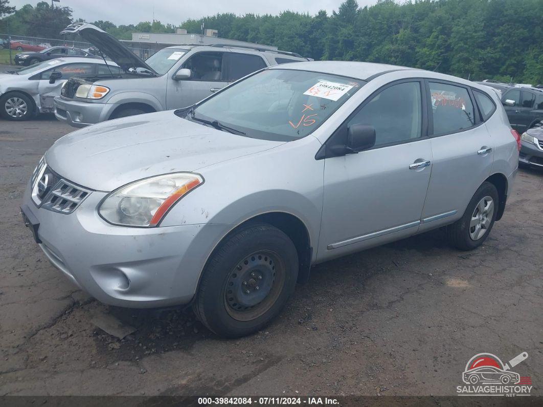 JN8AS5MV2CW359972 2012 NISSAN ROGUE photo no. 2