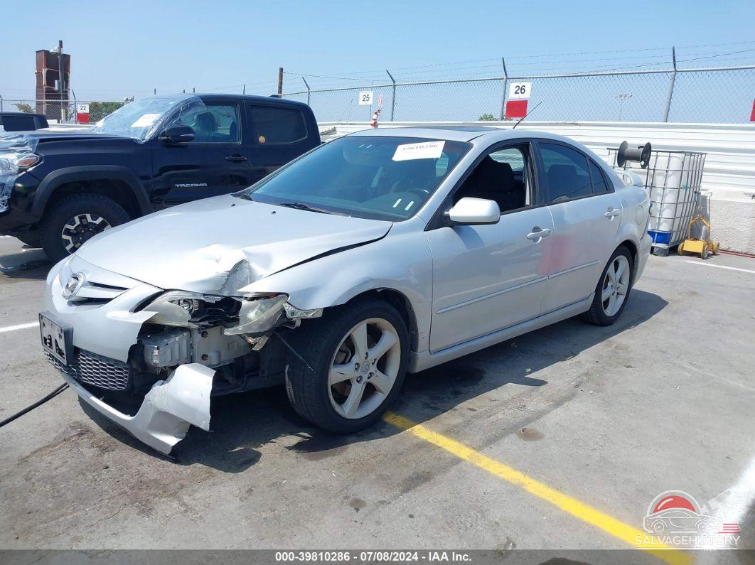1YVHP84D465M49567 2006 MAZDA MAZDA6 photo no. 2