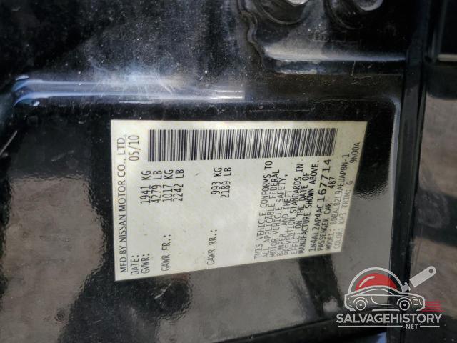 1N4AL2AP4AC167714 2010 NISSAN ALTIMA photo no. 12