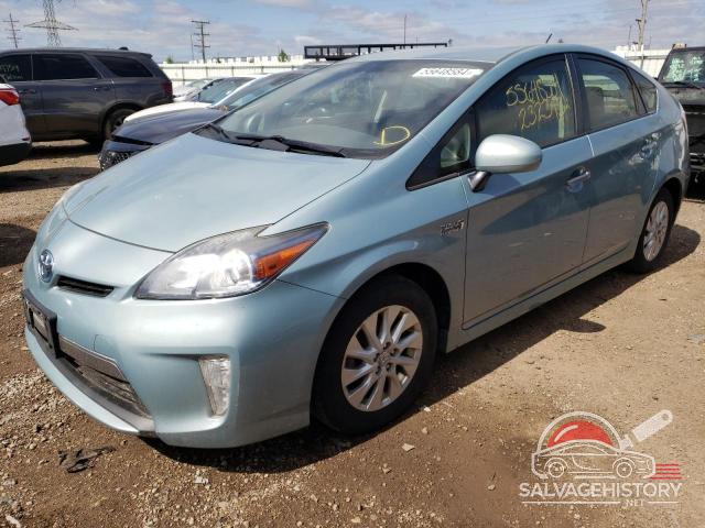 JTDKN3DP5C3005202 2012 TOYOTA PRIUS photo no. 14