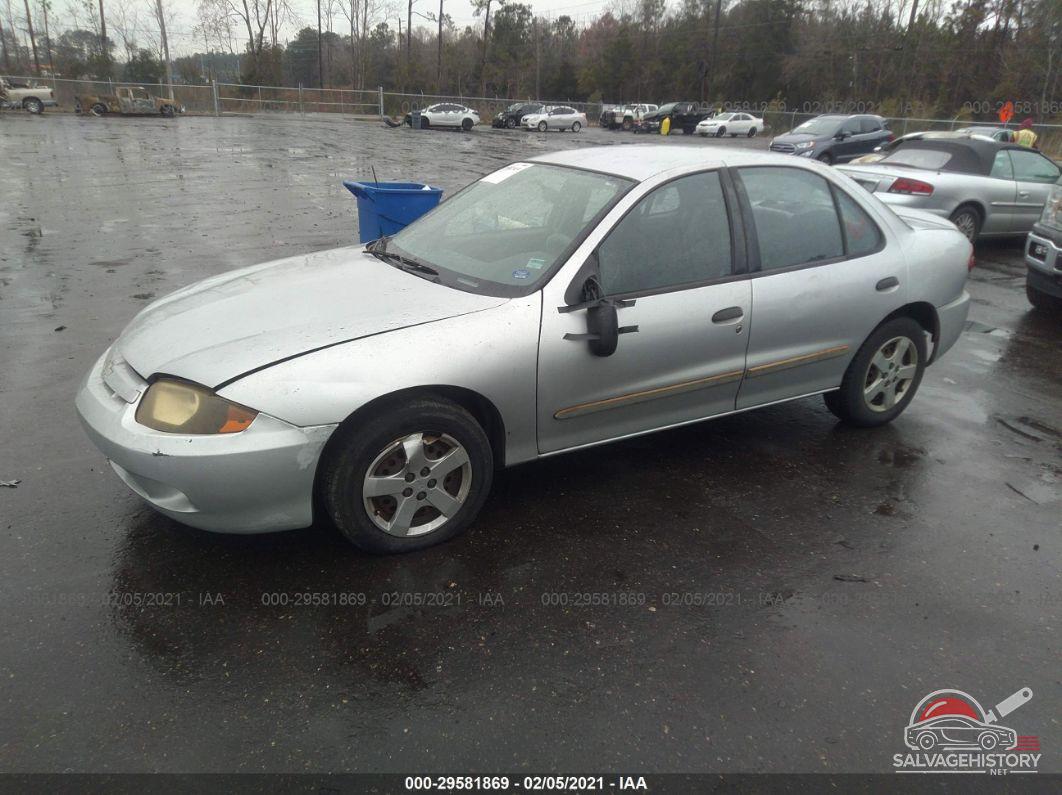 1G1JF52F137336164 2003 CHEVROLET CAVALIER photo no. 2
