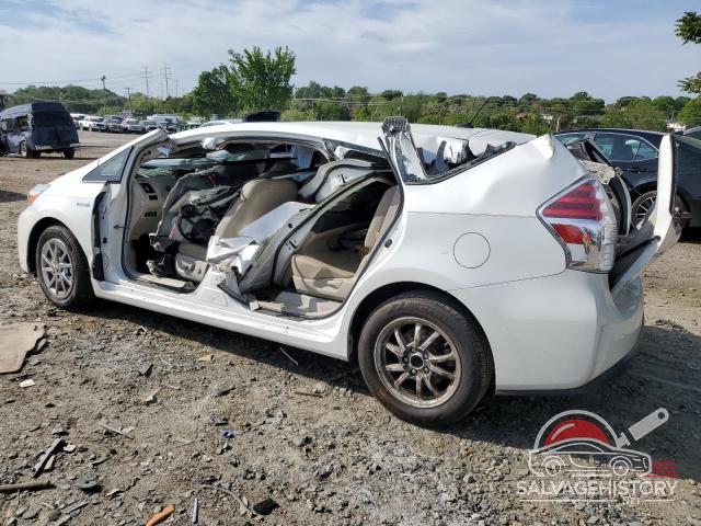 JTDZN3EU7GJ040747 2016 TOYOTA PRIUS photo no. 2