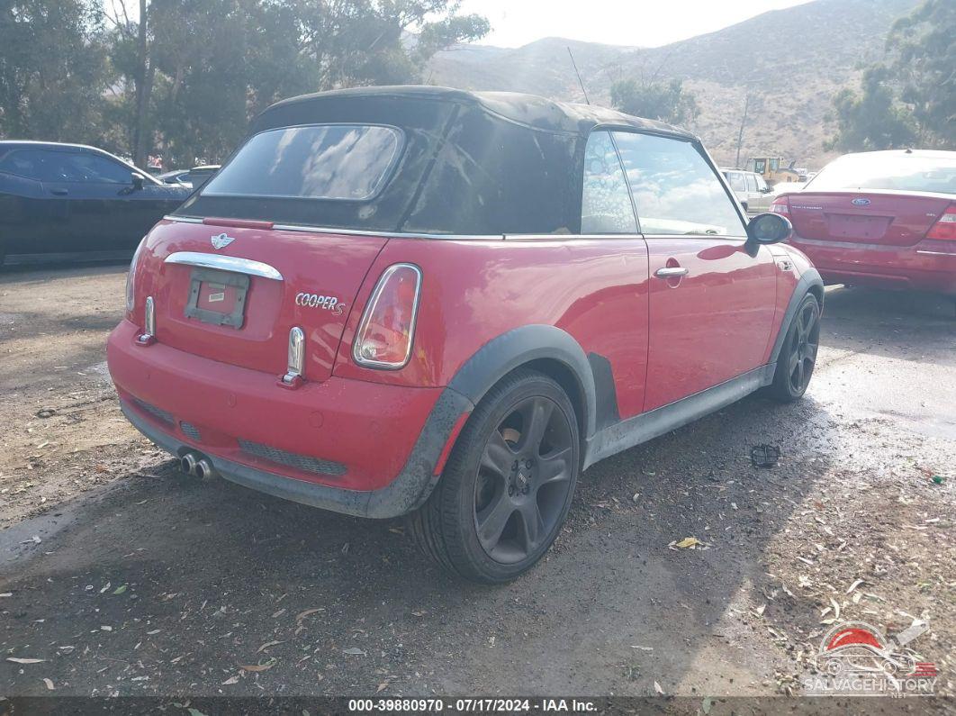 WMWRH33505TF85306 2005 MINI COOPER photo no. 4