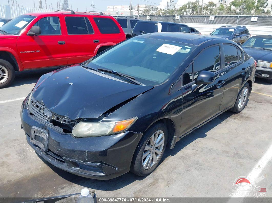 19XFB2F97CE325357 2012 HONDA CIVIC photo no. 2