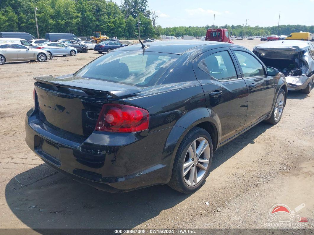 1C3CDZCB6DN581486 2013 DODGE AVENGER photo no. 4
