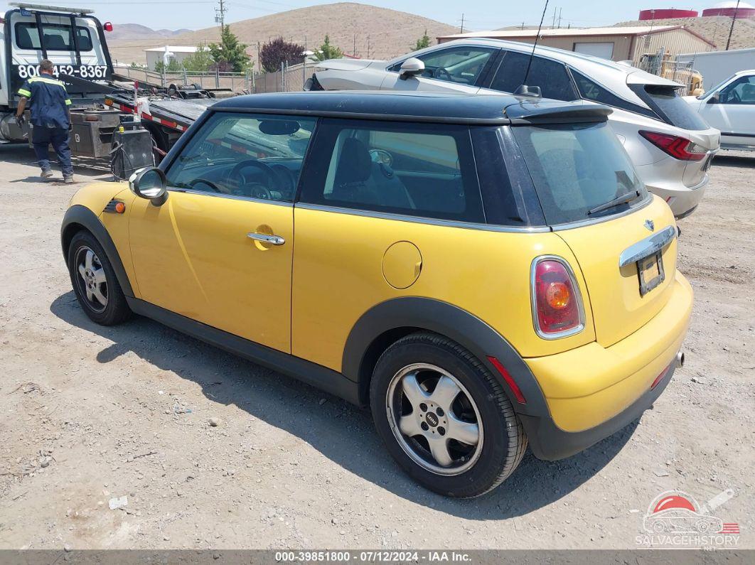 WMWMF33589TU75011 2009 MINI COOPER photo no. 3