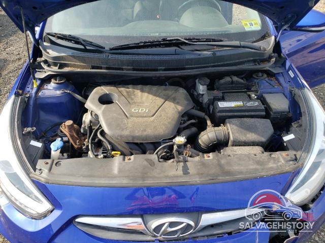 KMHCU5AE1EU186930 2014 HYUNDAI ACCENT photo no. 11