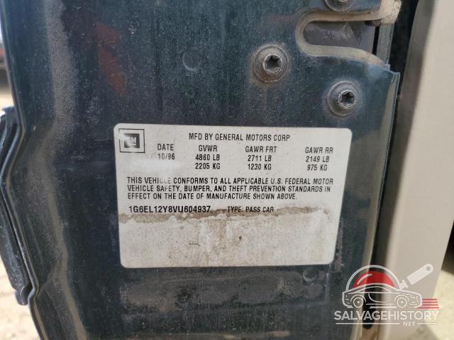 1G6EL12Y8VU604937 1997 CADILLAC ELDORADO photo no. 12