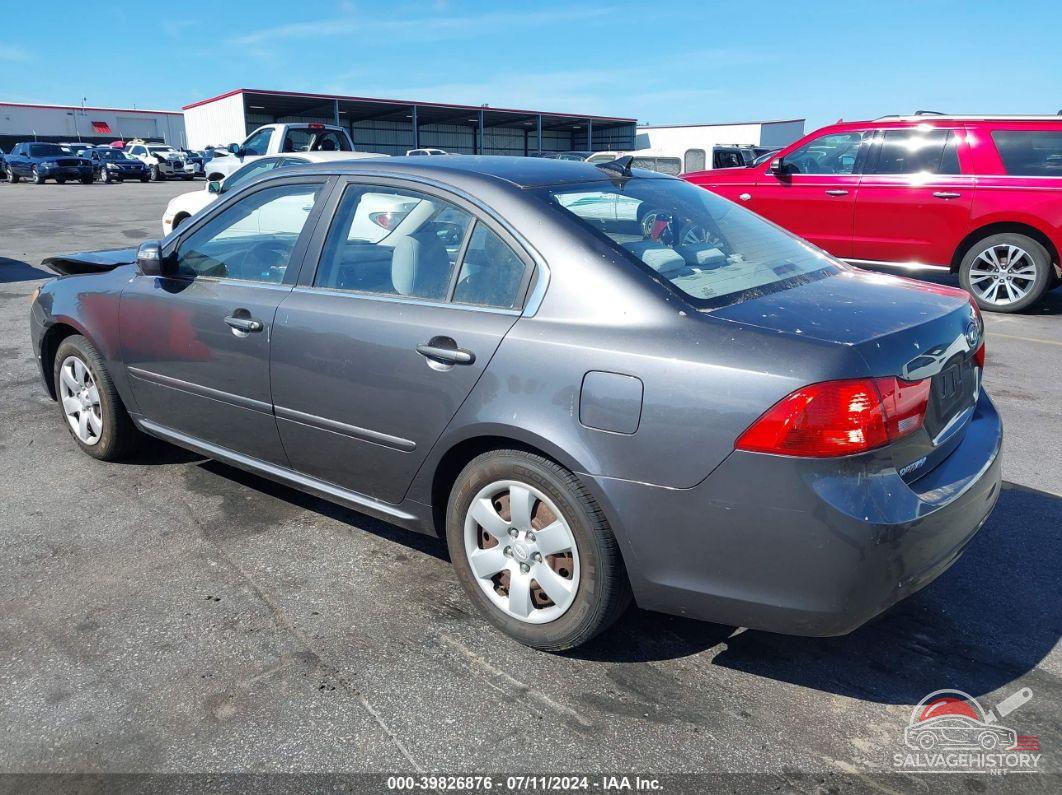 KNAGE228995324365 2009 KIA OPTIMA photo no. 3