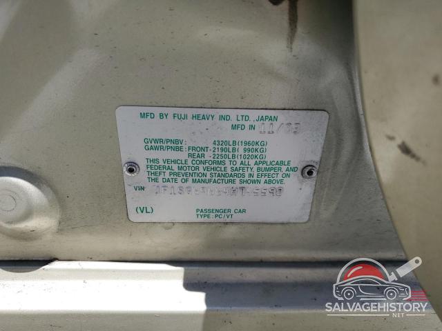JF1SG69664H745590 2004 SUBARU FORESTER photo no. 13