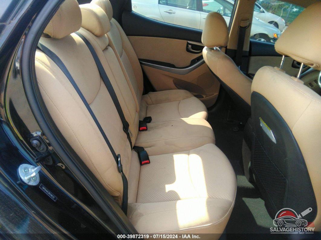 5NPDH4AE2DH246133 2013 HYUNDAI ELANTRA photo no. 8