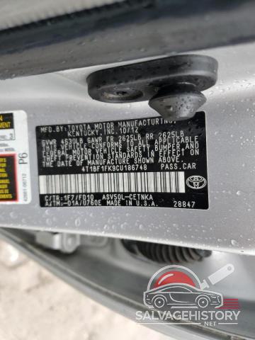 4T1BF1FK9CU186748 2012 TOYOTA CAMRY photo no. 12