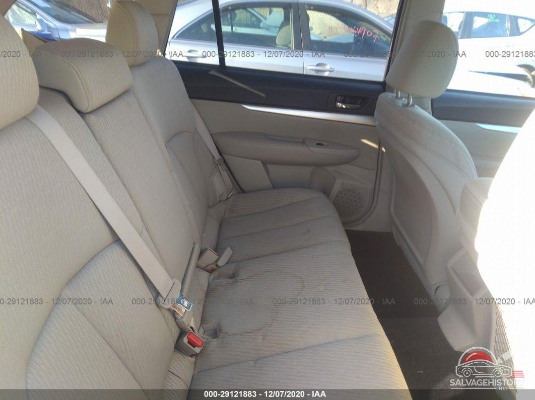 4S4BRBGC5B3311446 2011 SUBARU OUTBACK photo no. 8
