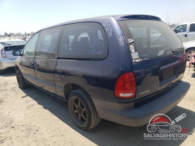 1B4GP44R2YB583338 2000 DODGE CARAVAN photo no. 2