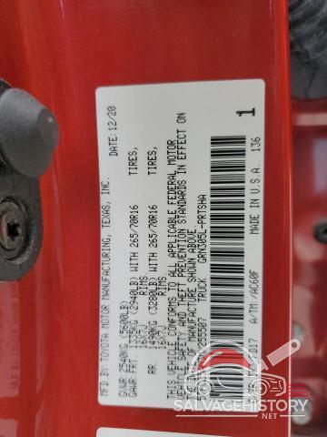 5TFCZ5AN3MX255507 2021 TOYOTA TACOMA photo no. 12
