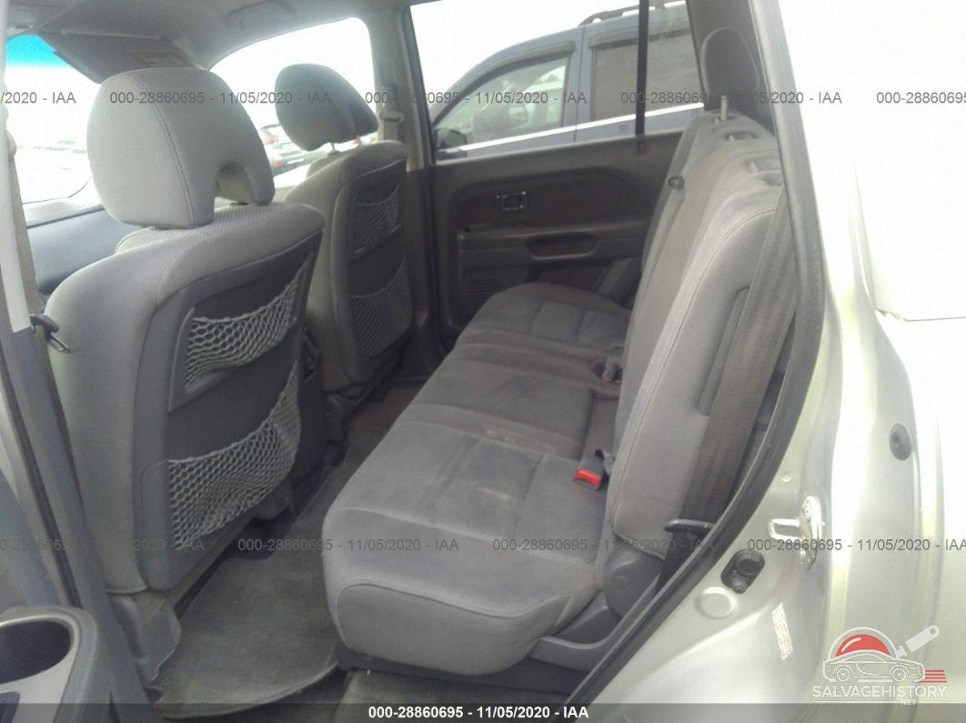 2HKYF18456H538347 2006 HONDA PILOT photo no. 8