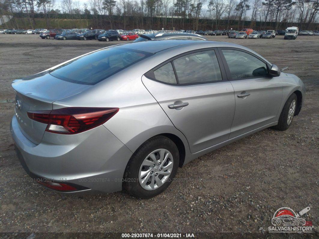 5NPD74LFXLH591496 2020 HYUNDAI ELANTRA photo no. 4