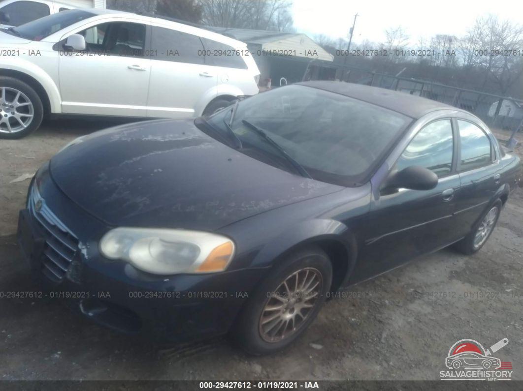 1C3EL46X44N154734 2004 CHRYSLER SEBRING photo no. 2