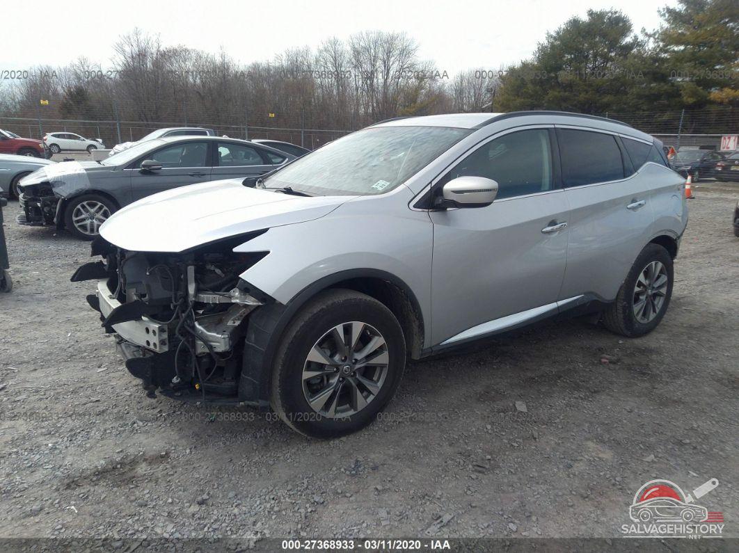 5N1AZ2MG3HN101833 2017 NISSAN MURANO photo no. 2