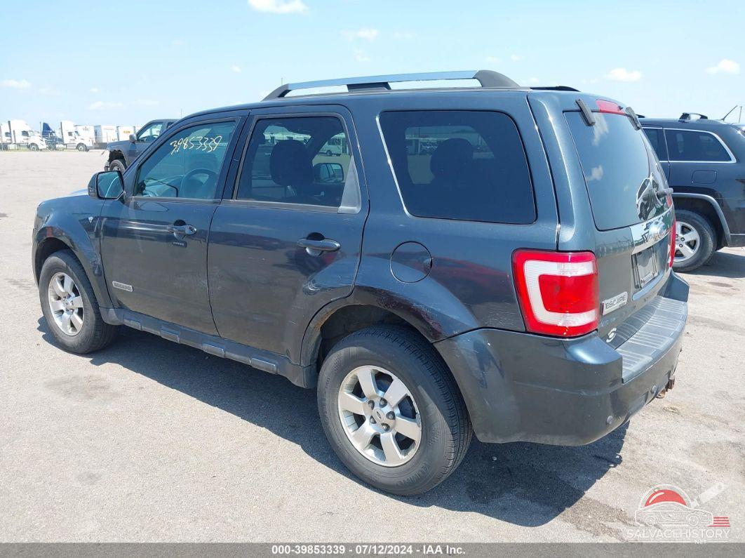 1FMCU94108KA96703 2008 FORD ESCAPE photo no. 3