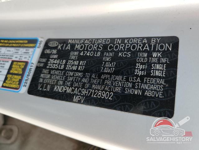 KNDPMCAC9H7128902 2017 KIA SPORTAGE photo no. 13