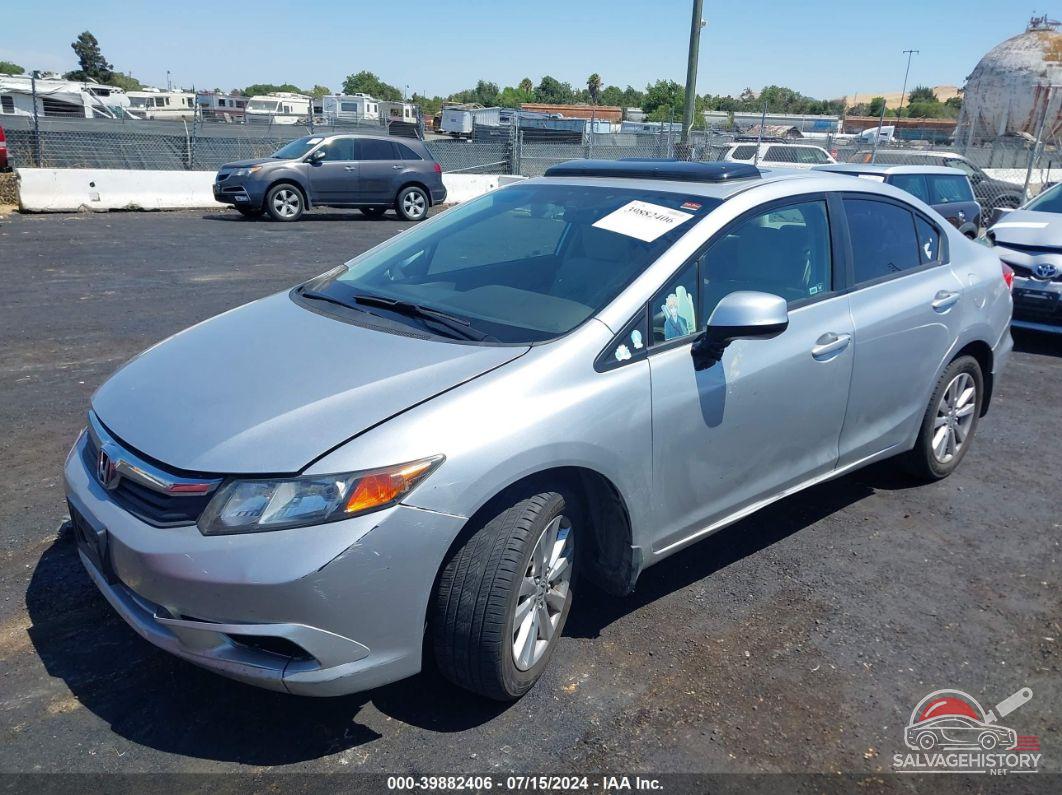 19XFB2F86CE333537 2012 HONDA CIVIC photo no. 2
