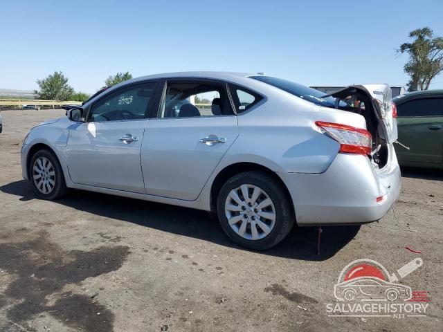 3N1AB7AP7FL650672 2015 NISSAN SENTRA photo no. 2