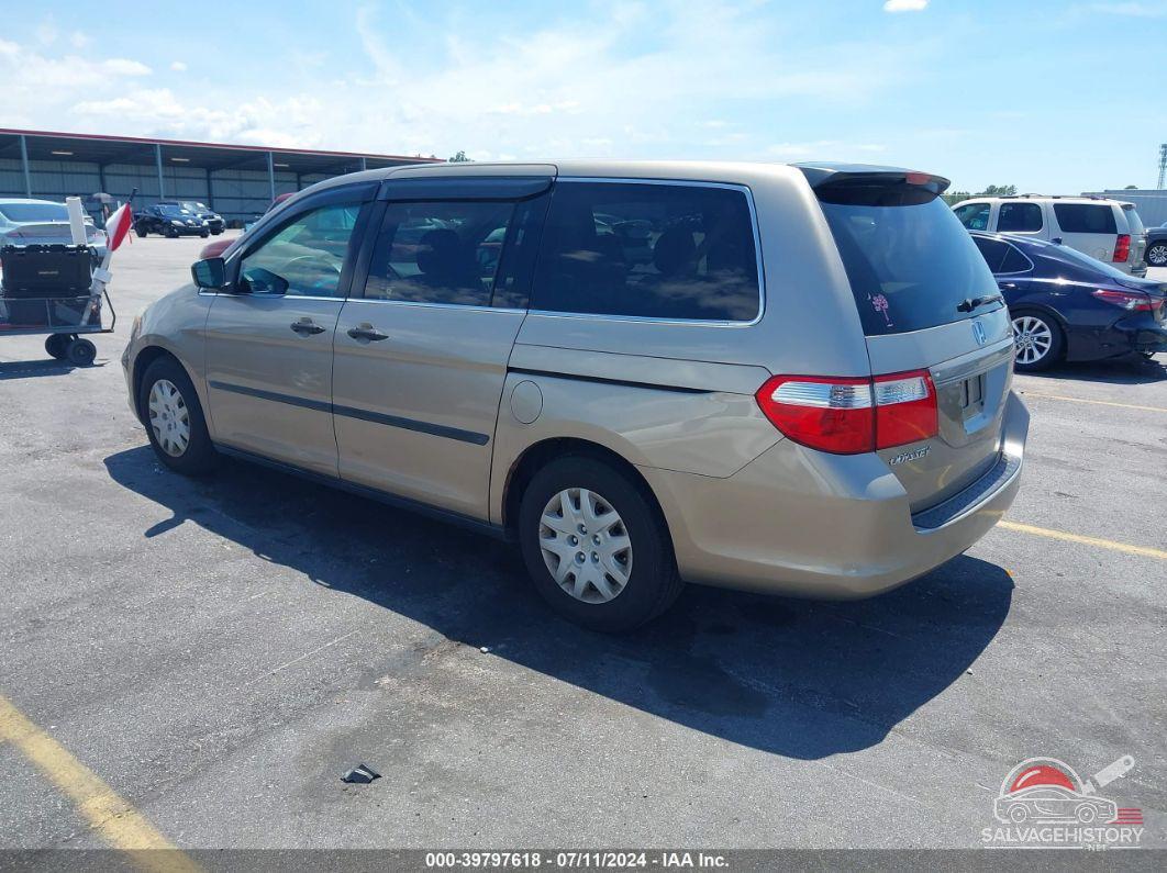 5FNRL38217B117667 2007 HONDA ODYSSEY photo no. 3
