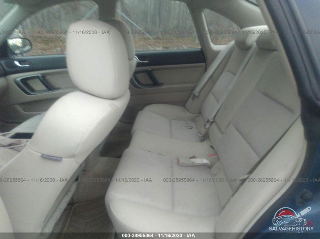 4S3BL616977207462 2007 SUBARU LEGACY SEDAN photo no. 8