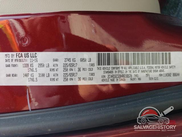 2C4RDGCG9HR616570 2017 DODGE CARAVAN photo no. 14