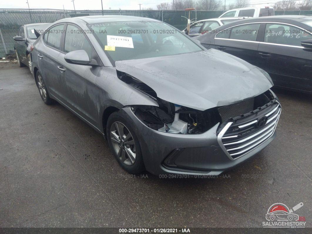 KMHD84LFXJU443179 2018 HYUNDAI ELANTRA photo no. 6