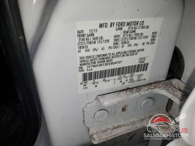 1FT8W3BT2EEB24727 2014 FORD F350 photo no. 12