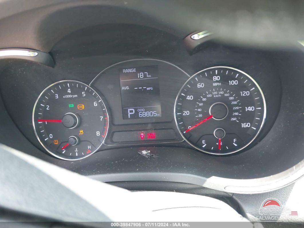 KNAFK4A69G5614814 2016 KIA FORTE photo no. 7